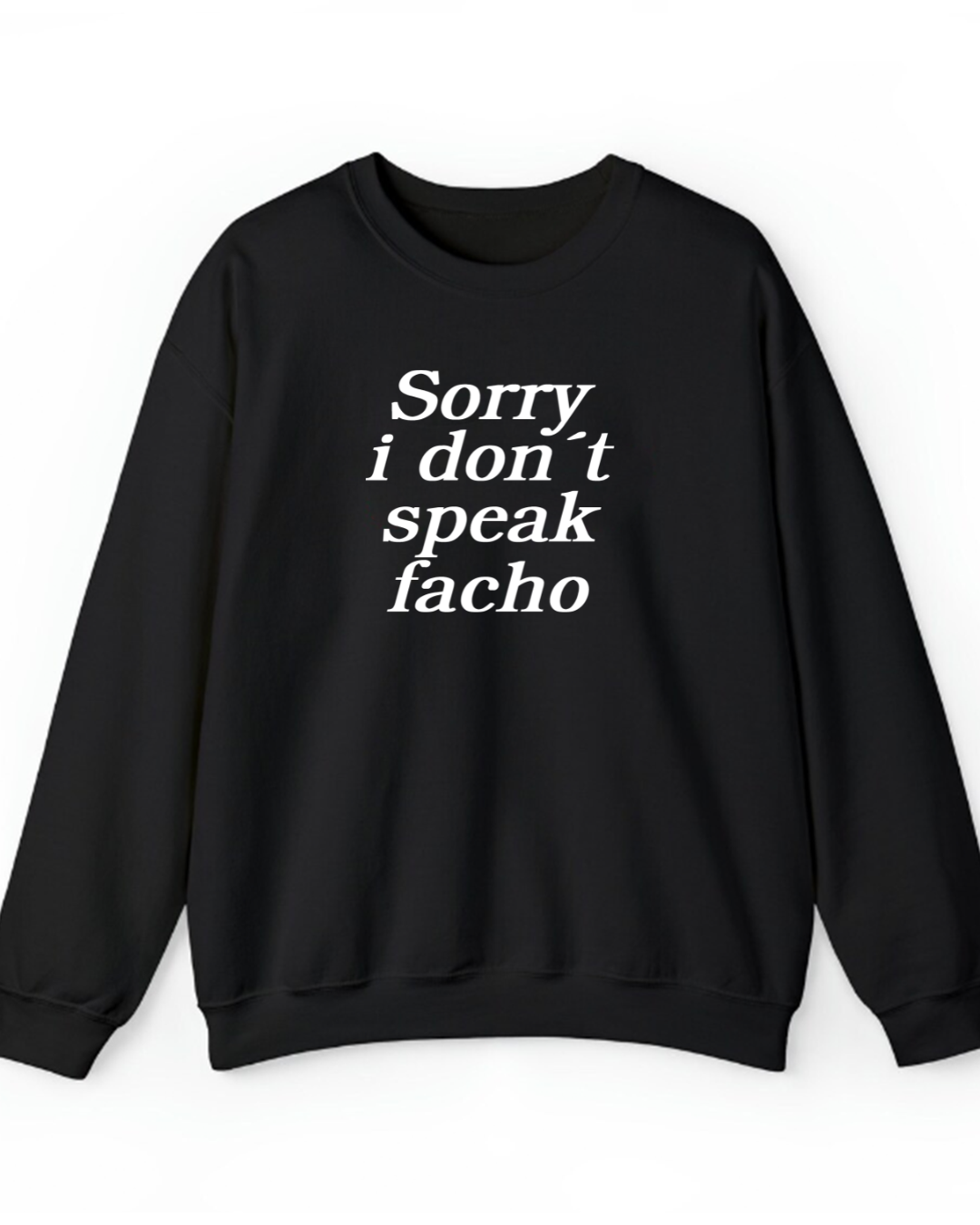 Sorry i dont t speak facho