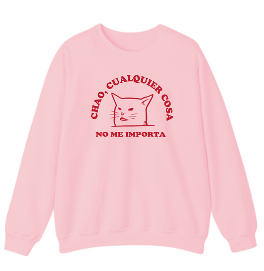 CHAO CUALQUIER COSA NO ME IMPORTA
