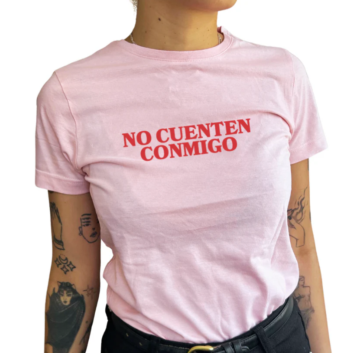 no cuenten conmigo