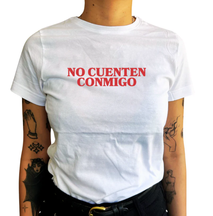 no cuenten conmigo