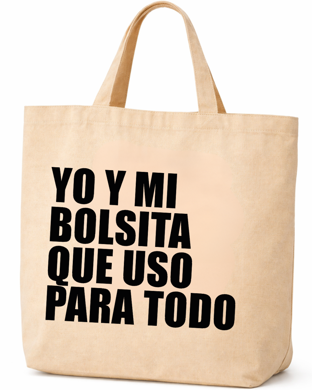 YO Y MI BOLSITA QUE USO PARA TODO