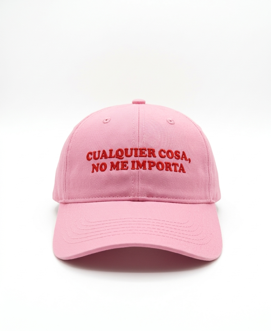 cualquier cosa , no me importa