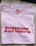 OUTLET- Preguntame si me importa