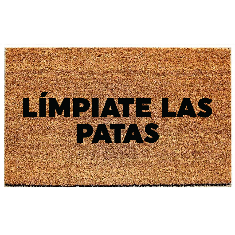 LIMPIATE LAS PATAS