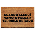 cuando llegui vamos a pelear terrible brigido