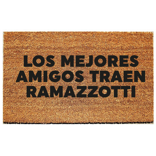 los mejores amigos traen ramazzotti