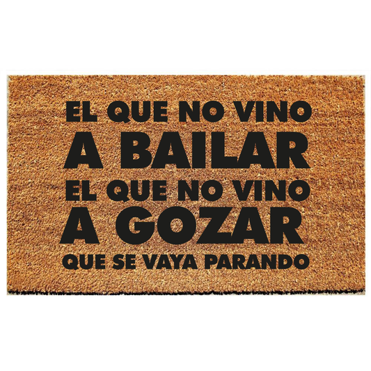 EL QUE NO VINO A GOZAR