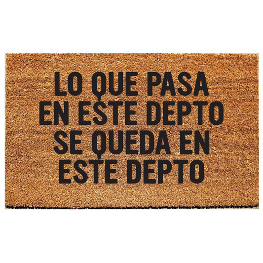 LO QUE PASA EN ESTE DEPTO