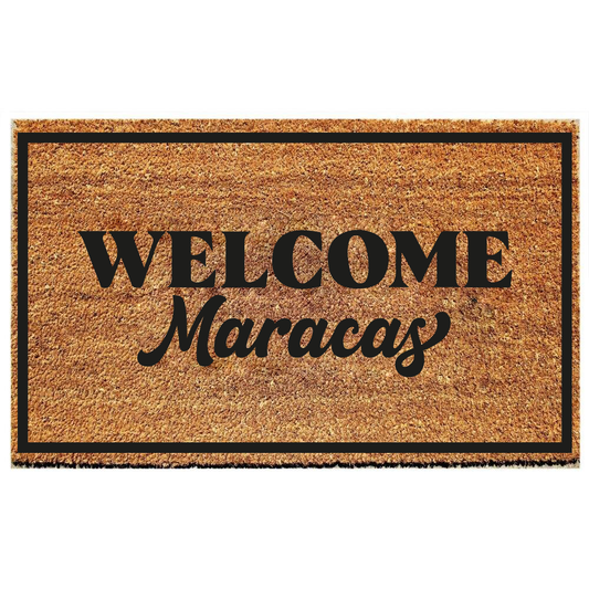 welcome maracas