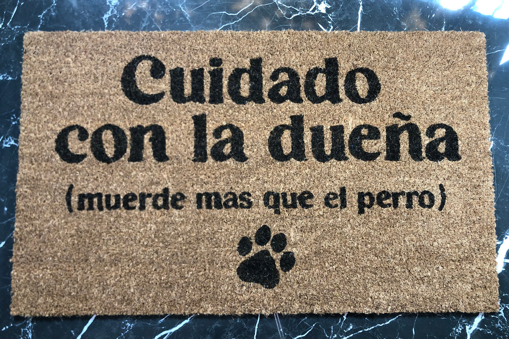 cuidado con la dueña