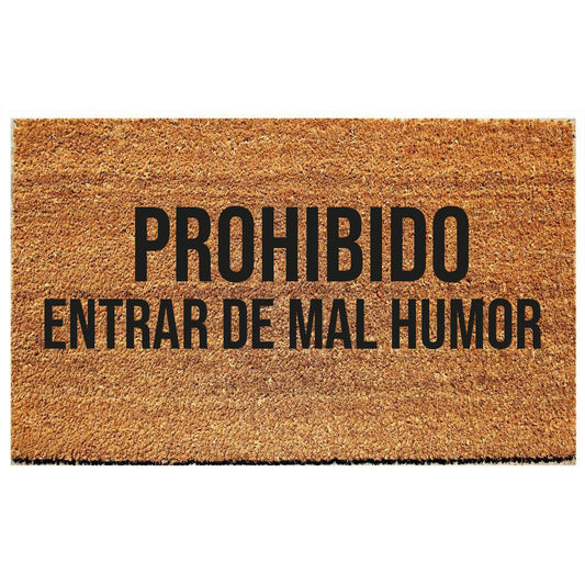 PROHIBIDO entrar de mal humor