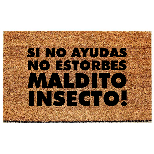 SI NO AYUDAS NO ESTORBES MALDITO INSECTO - VEGETA