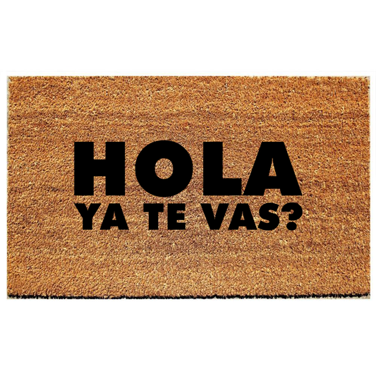 HOLA YA TE VAS?