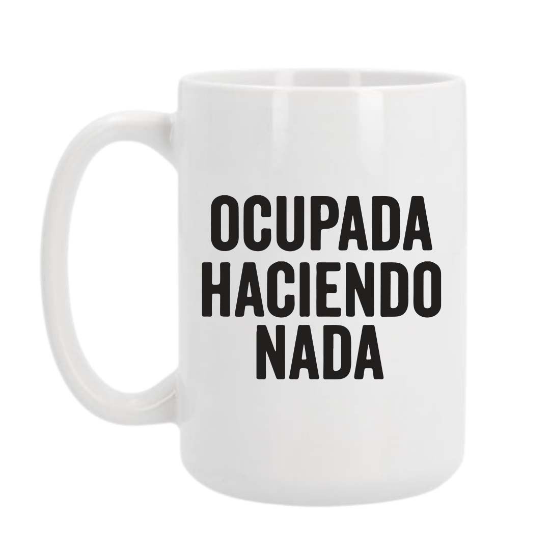 ocupada haciendo nada