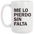 me lo pierdo sin falta tazon